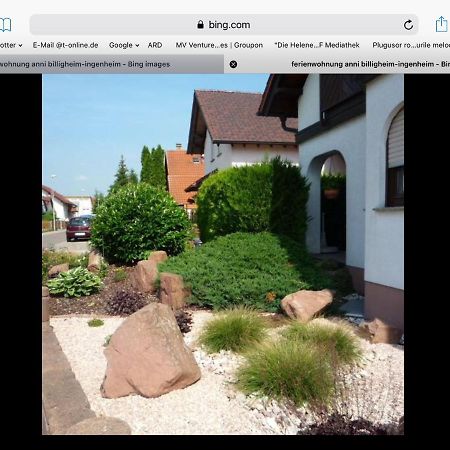 „Ferienwohnung Anni“ Billigheim-Ingenheim Bagian luar foto